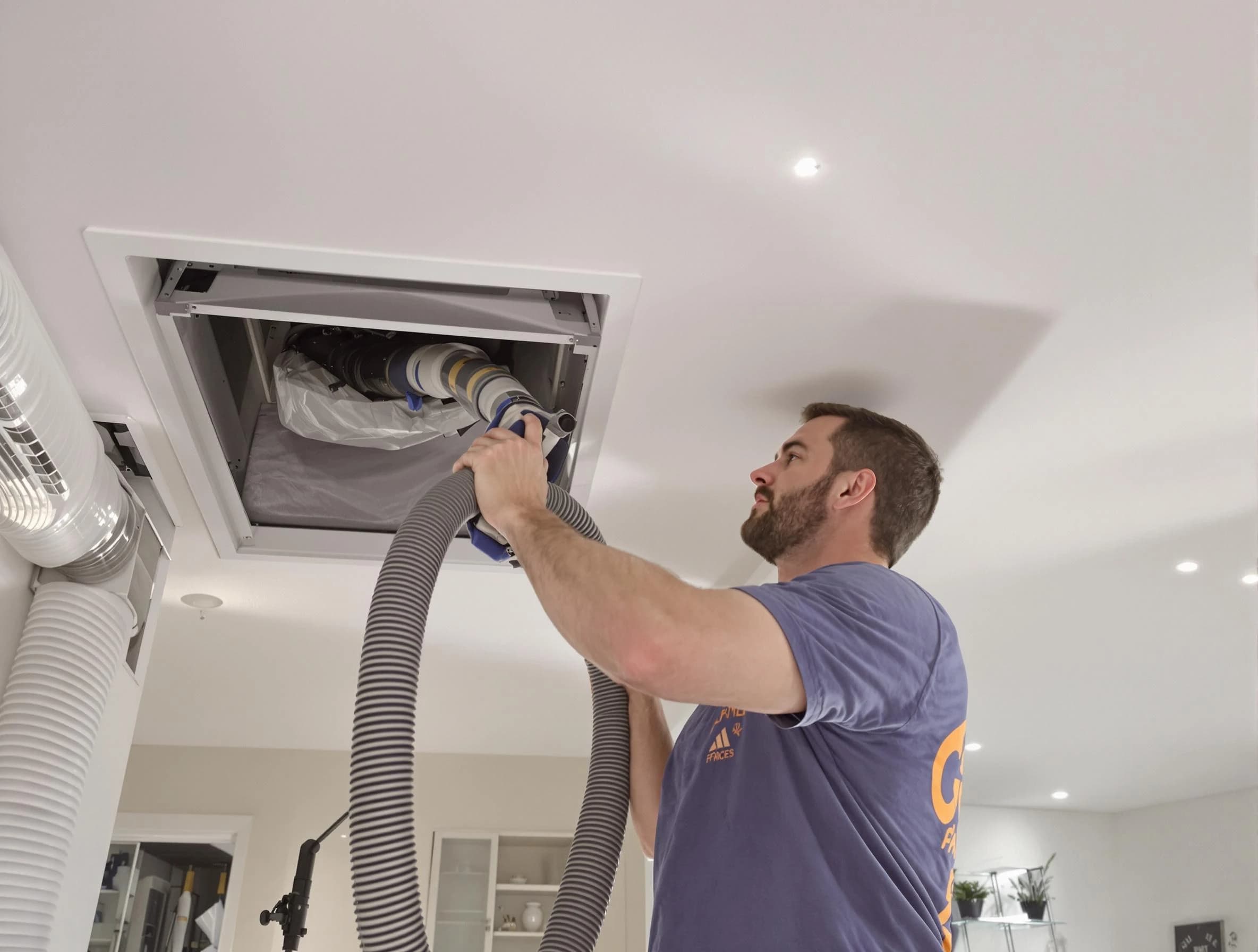 Precision indoor duct cleaning by Berthoud Air Duct Cleaning in Berthoud