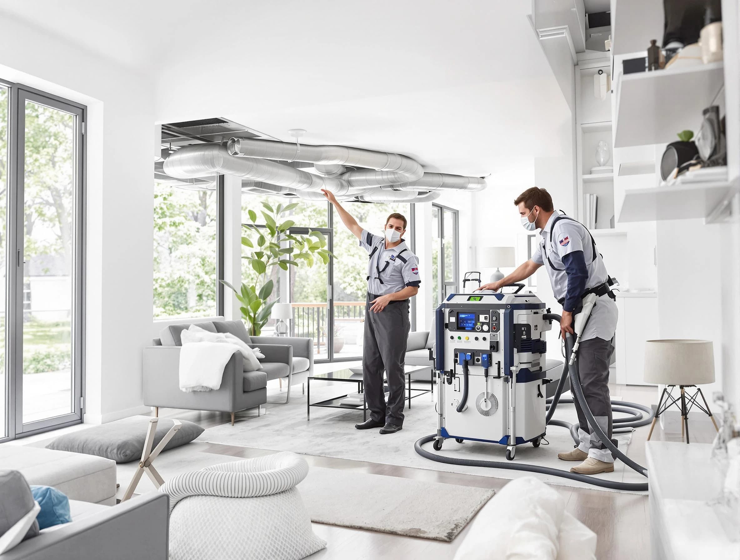 Berthoud Air Duct Cleaning professional conducting pure air duct cleaning with state-of-the-art equipment in Berthoud