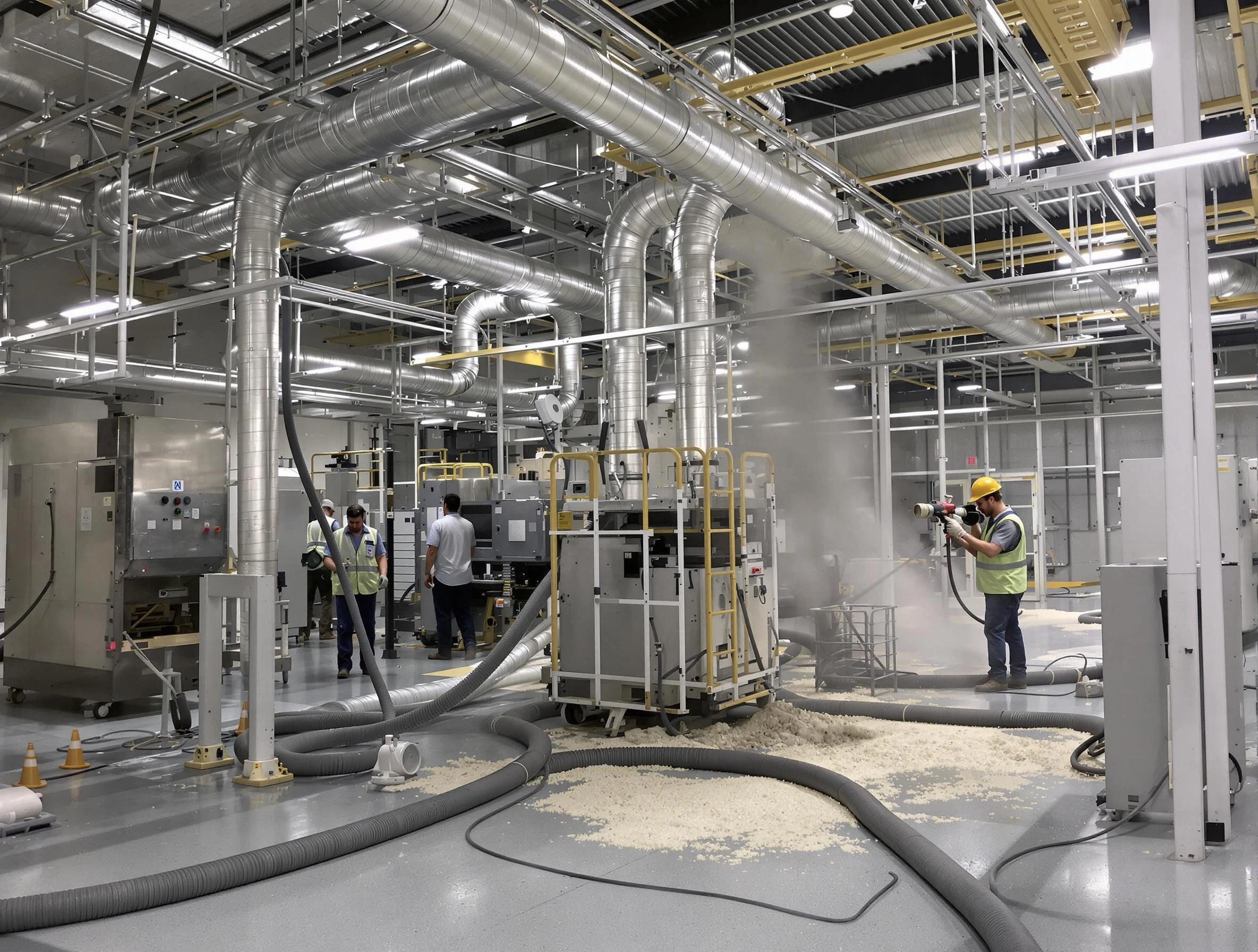 Heavy-duty industrial duct cleaning by Berthoud Air Duct Cleaning in Berthoud